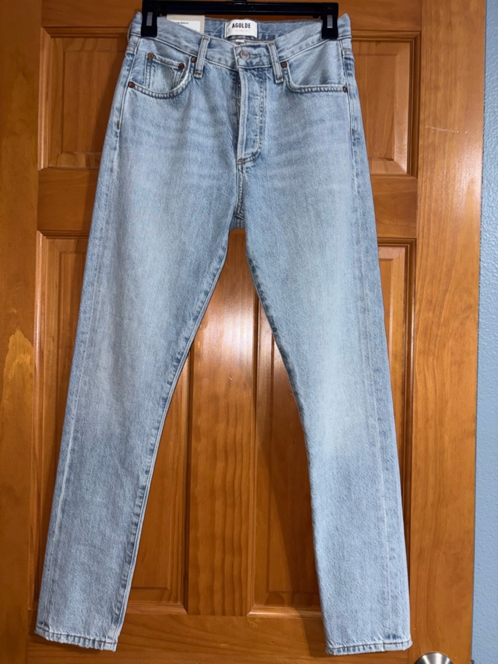 Agolde Austin Mid Rise Tapered Slim Size 23 NWT